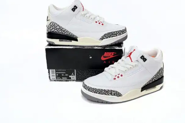 Cheap Kickmax Jordan Cement Reimagined DN3707-100 Retro 3 White 0325